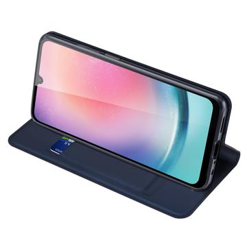 Samsung Galaxy A25 Dux Ducis Skin Pro Flip Cover - Blå