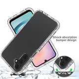 Samsung Galaxy A25 Gradient Series Hybrid Cover - Rød / Gennemsigtig