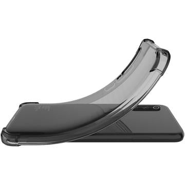 Samsung Galaxy A25 Imak Faldsikkert TPU Cover - Gennemsigtig Sort