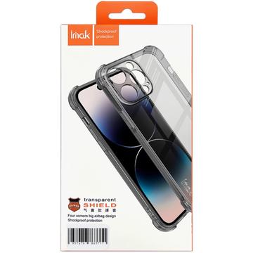 Samsung Galaxy A25 Imak Faldsikkert TPU Cover - Gennemsigtig Sort