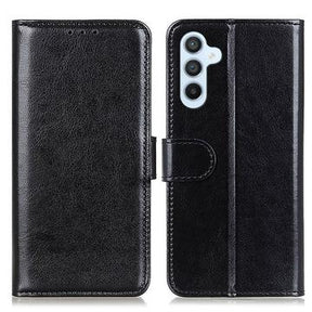 Samsung Galaxy A25 Pung Taske med Magnetisk Lukning - Sort