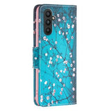 Samsung Galaxy A25 Wonder Series Pung - Hvid Blomster
