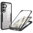 Samsung Galaxy A26 360 Beskyttelse Cover - Sort / Klar