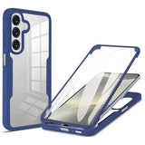 Samsung Galaxy A26 360 Beskyttelse Cover - Blå / Klar