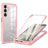 Samsung Galaxy A26 360 Beskyttelse Cover - Pink / Klar