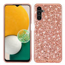 Samsung Galaxy A26 Glitter Series Hybrid Cover - Rødguld