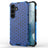 Samsung Galaxy A26 Honeycomb Armored Hybrid Cover - Blå