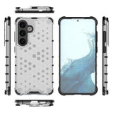 Samsung Galaxy A26 Honeycomb Armored Hybrid Cover - Grå