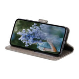 Samsung Galaxy A26 Mandala Series Etui med Pung - Grå