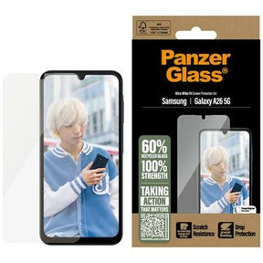 Samsung Galaxy A26 PanzerGlass Ultra-Wide Fit Skærmbeskyttelse - 9H