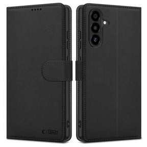 Samsung Galaxy A26 Tech-Protect Pungetui med Magnet og Stativ - Sort