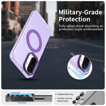 Samsung Galaxy A26 UltraGuard Matte MagSafe Cover - mørk lilla