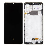 Samsung Galaxy A32 4G LCD Skærm (Servicepakke) GH82-25579A - Sort