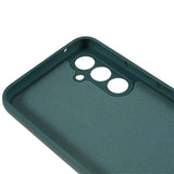 Samsung Galaxy A34 5G Anti-Fingeraftryk Mat TPU Cover - Armygrøn