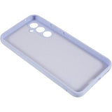 Samsung Galaxy A34 5G Anti-Fingeraftryk Mat TPU Cover - Lyselilla