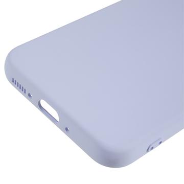 Samsung Galaxy A34 5G Anti-Fingeraftryk Mat TPU Cover - Lyselilla