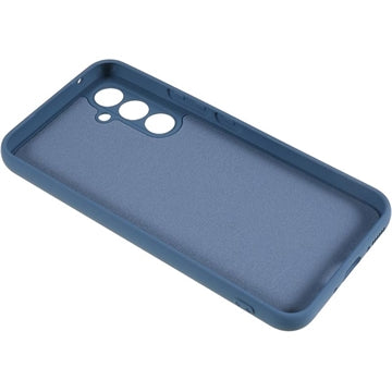 Samsung Galaxy A34 5G Anti-Fingeraftryk Mat TPU Cover - Safir