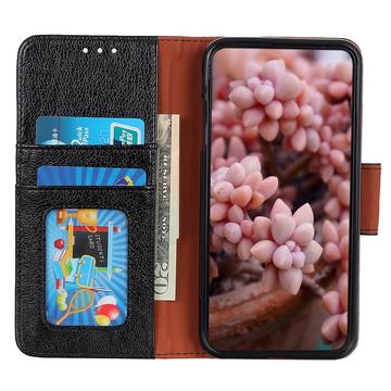 Samsung Galaxy A34 5G Elegant Series Pung med Stativfunktion - Sort