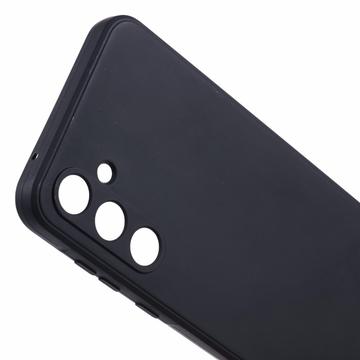 Samsung Galaxy A35 Anti-Fingeraftryk Mat TPU Cover - Sort