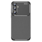 Samsung Galaxy A35 Beetle Karbonfiber TPU Cover - Sort