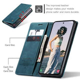 Samsung Galaxy A35 Caseme 013 Series Pung - Blå