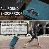Samsung Galaxy A35 Caseme 013 Series Pung - Blå