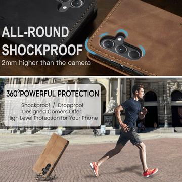 Samsung Galaxy A35 Caseme 013 Series Pung - Brun