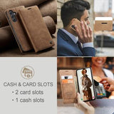 Samsung Galaxy A35 Caseme 013 Series Pung - Brun