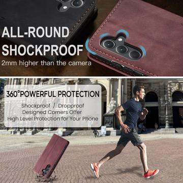 Samsung Galaxy A35 Caseme 013 Series Pung - Vinrød