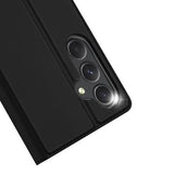 Samsung Galaxy A35 Dux Ducis Skin Pro Flip Cover - Sort