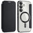 Samsung Galaxy A35 Flip cover med kortholder - MagSafe-kompatibel - Sort
