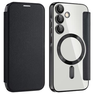 Samsung Galaxy A35 Flip cover med kortholder - MagSafe-kompatibel - Sort