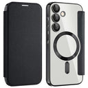 Samsung Galaxy A35 Flip cover med kortholder - MagSafe-kompatibel - Sort