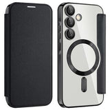 Samsung Galaxy A35 Flip cover med kortholder - MagSafe-kompatibel - Sort