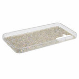 Samsung Galaxy A35 Glitter Flakes TPU Cover - Guld