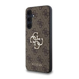 Samsung Galaxy A35 Guess 4G Big Metal Logo Hybrid Cover - Brun
