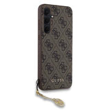Samsung Galaxy A35 Guess 4G Charms Collection Hybrid Cover - Brun