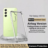 Samsung Galaxy A35 Imak Faldsikkert TPU Cover - Gennemsigtig