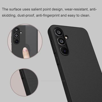 Samsung Galaxy A35 Nillkin Super Frosted Shield Cover - Sort