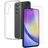 Samsung Galaxy A35 Northjo 2-i-1 Beskyttelsessæt - Klar