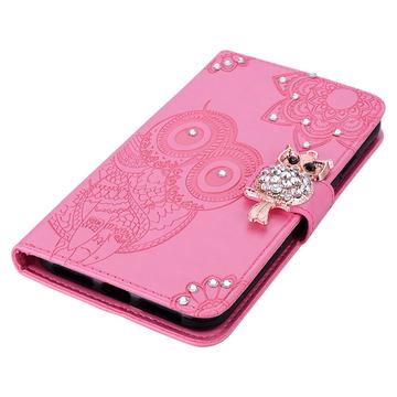 Samsung Galaxy A35 Ugle Rhinsten Pung - Hot Pink