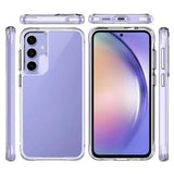 Samsung Galaxy A35 Ridsefast Hybrid Cover - Gennemsigtig