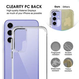 Samsung Galaxy A35 Ridsefast Hybrid Cover - Gennemsigtig