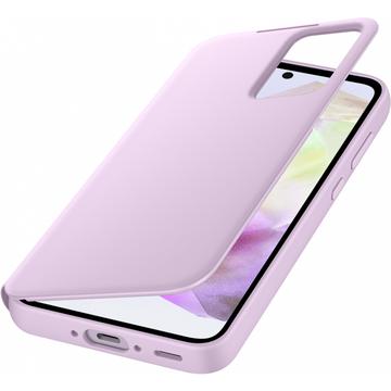 Samsung Galaxy A35 Smart View Wallet Cover EF-ZA356CVEGWW - Lyselilla