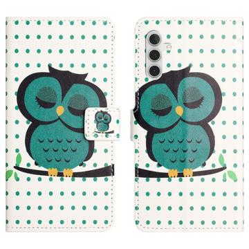 Samsung Galaxy A35 Style Series Pung Taske - Ugle