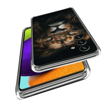 Samsung Galaxy A35 Stilfuld Ultra-Slim TPU Cover - Lion