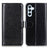 Samsung Galaxy A35 Pung Taske med Magnetisk Lukning - Sort
