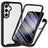 Samsung Galaxy A36/A56 360 Beskyttelse Cover - Sort / Klar