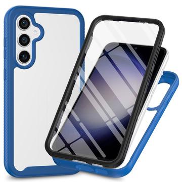 Samsung Galaxy A36/A56 360 Beskyttelse Cover - Blå / Klar