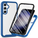 Samsung Galaxy A36/A56 360 Beskyttelse Cover - Blå / Klar